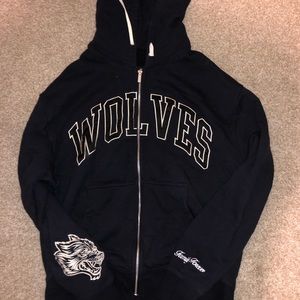 Darc Sport navy zip up jacket, worn once. Condition is like new.